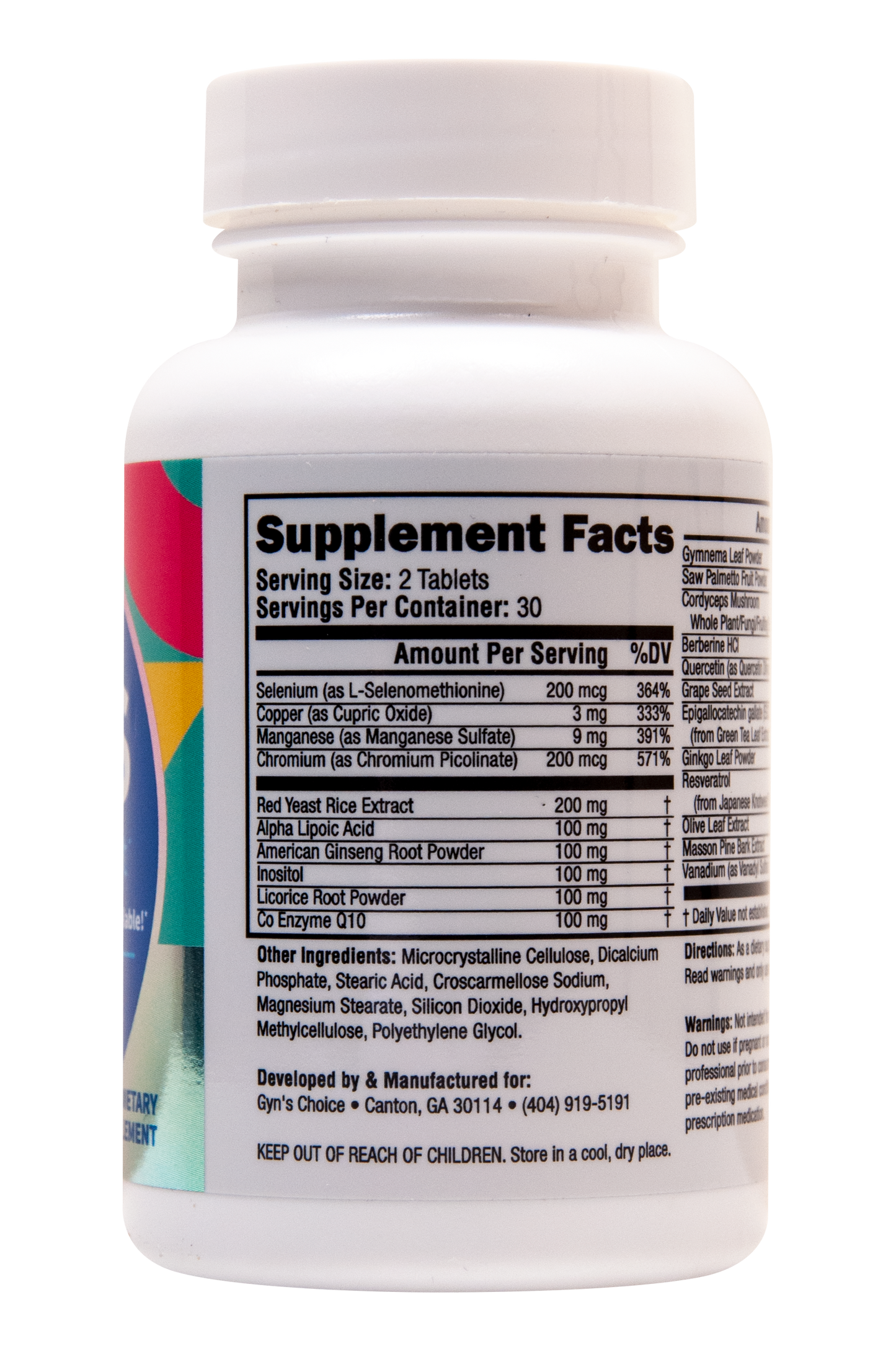 PCOS Ultra Support All-Natural Supplement